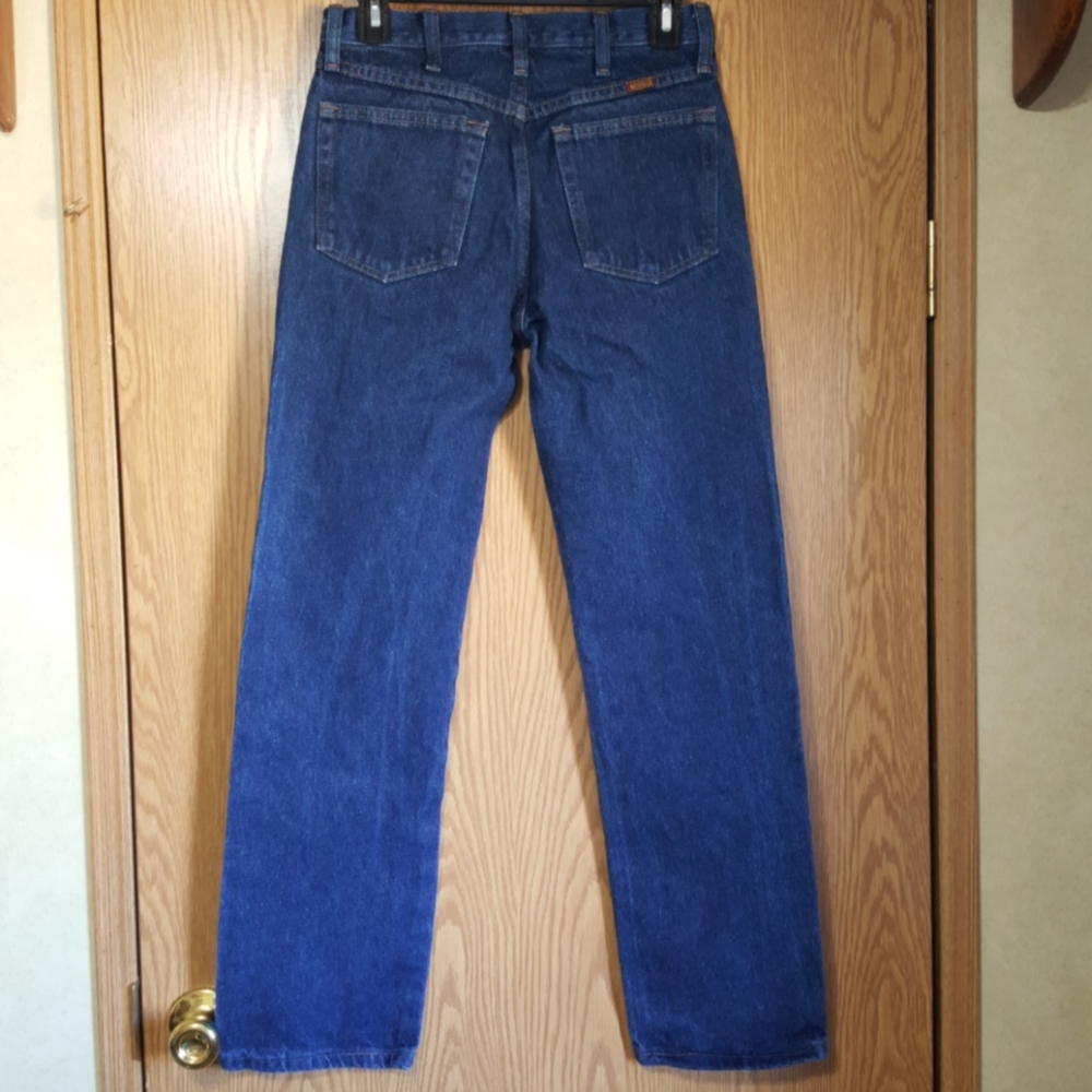 Men's RUSTLER Jeans Size 29x30 - Picture 2 of 5